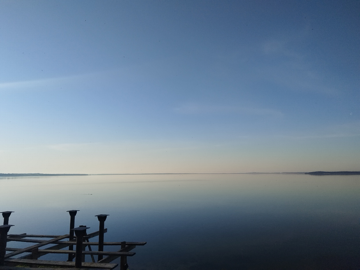 Вот такое оно озеро Нарочь