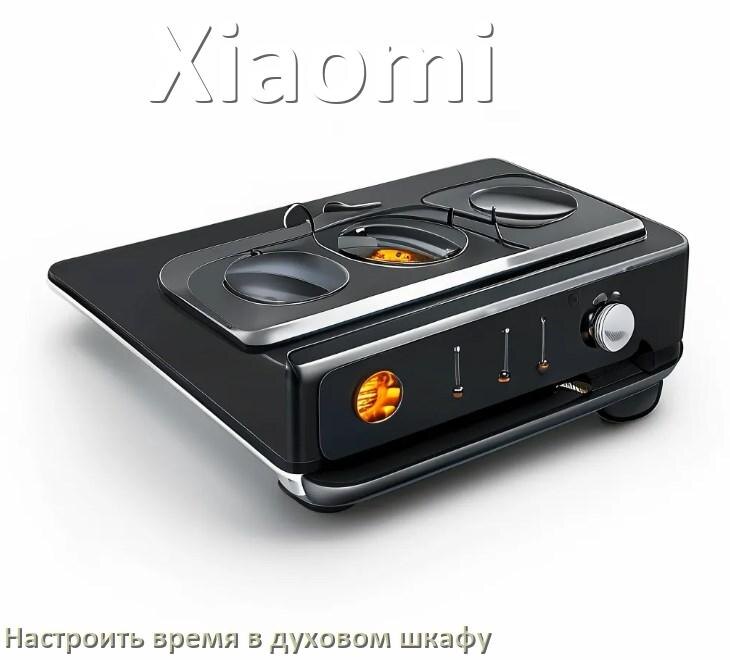 
Как в духовом шкафу Xiaomi настроить время и установить часы
