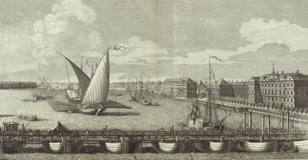 Санкт-Петербург В.О. 1753 год