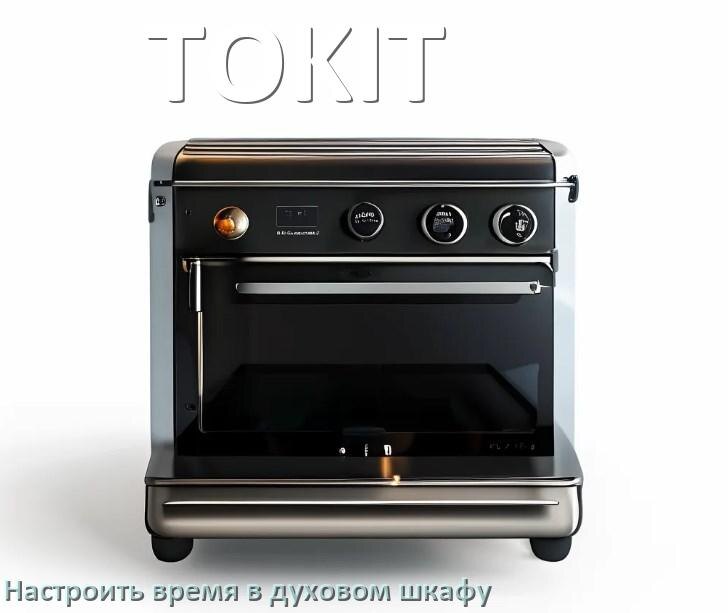 
Как в духовом шкафу TOKIT настроить время и установить часы