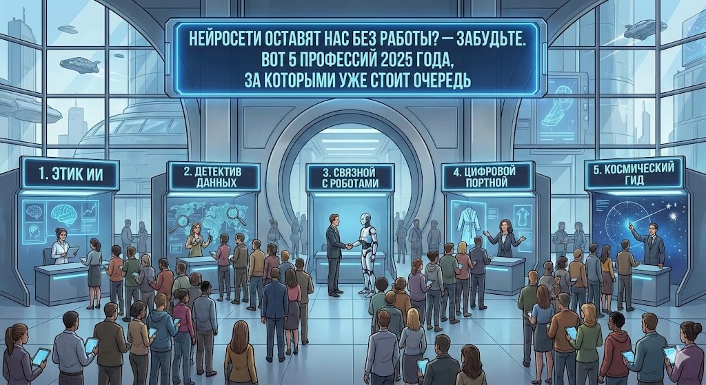 5 профессий 2025 года, за которыми уже стоит очередь