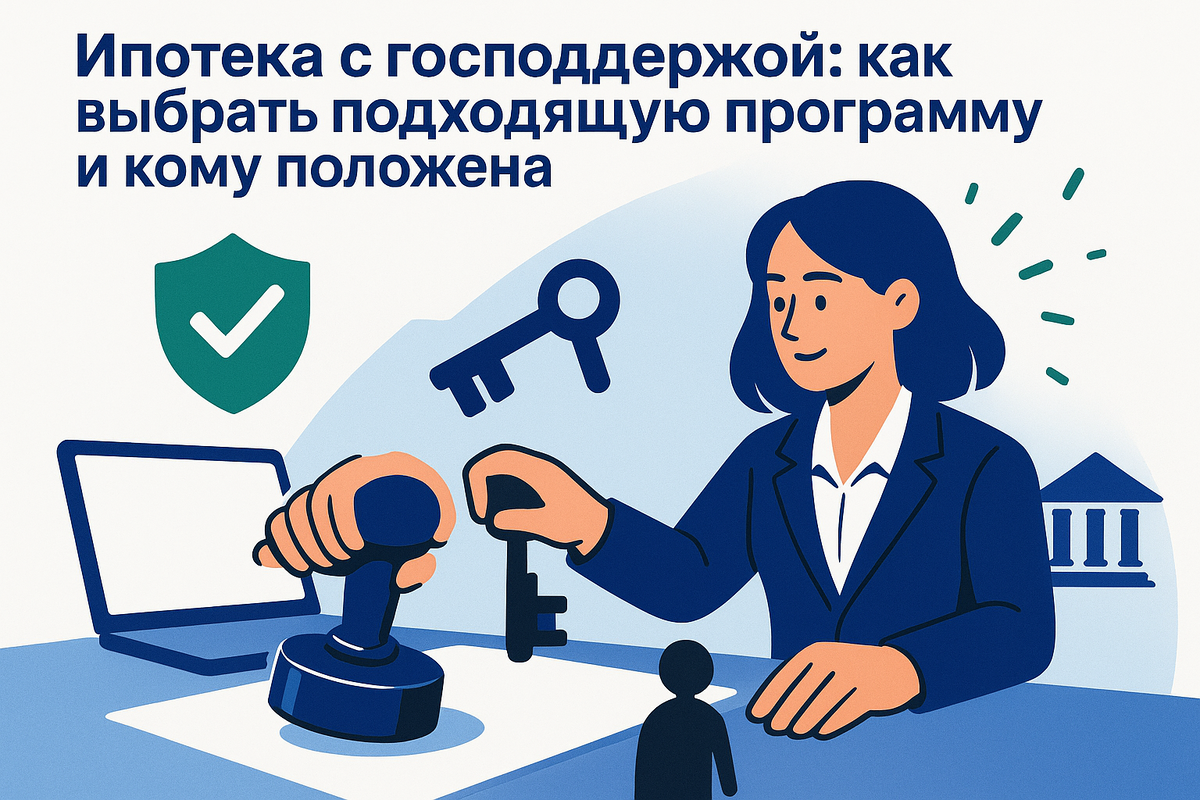    Выбор программы ипотеки с господдержкой Юлия Сергеевна Рослякова