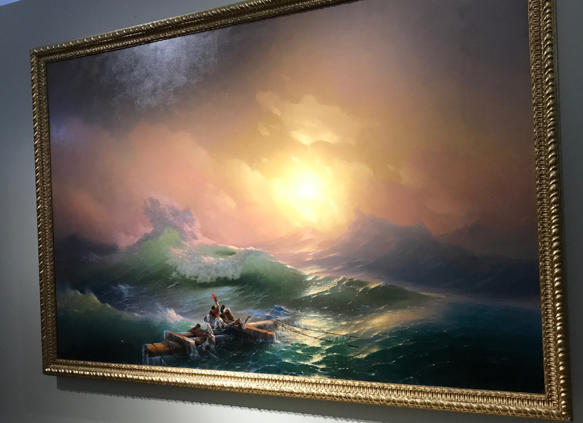 И.Айвазовский. "Девятый вал"