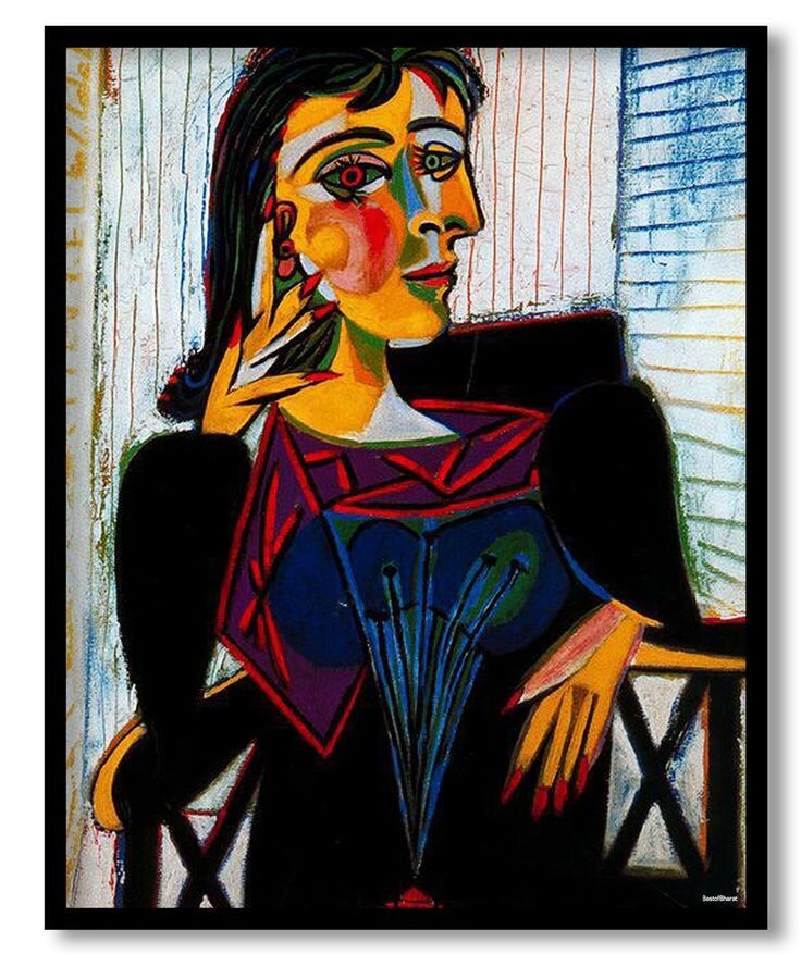             Портрет Доры Маар. 1938 г.