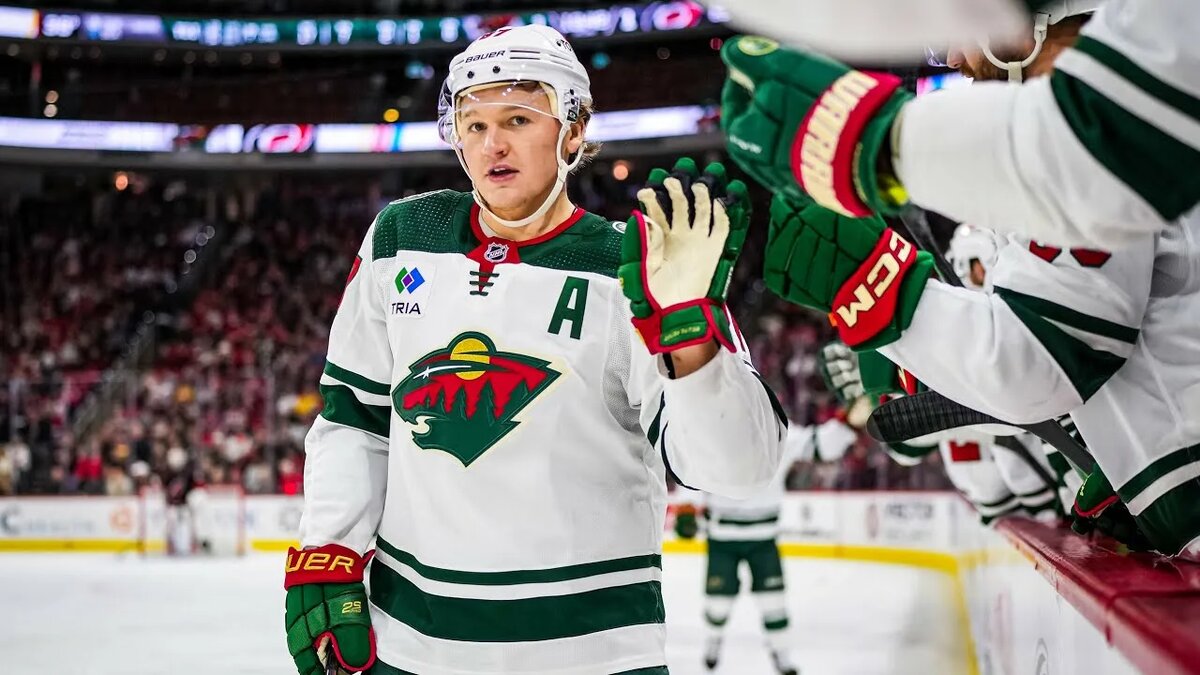 Капризов в форме "Миннесоты".  фото: яндекс.