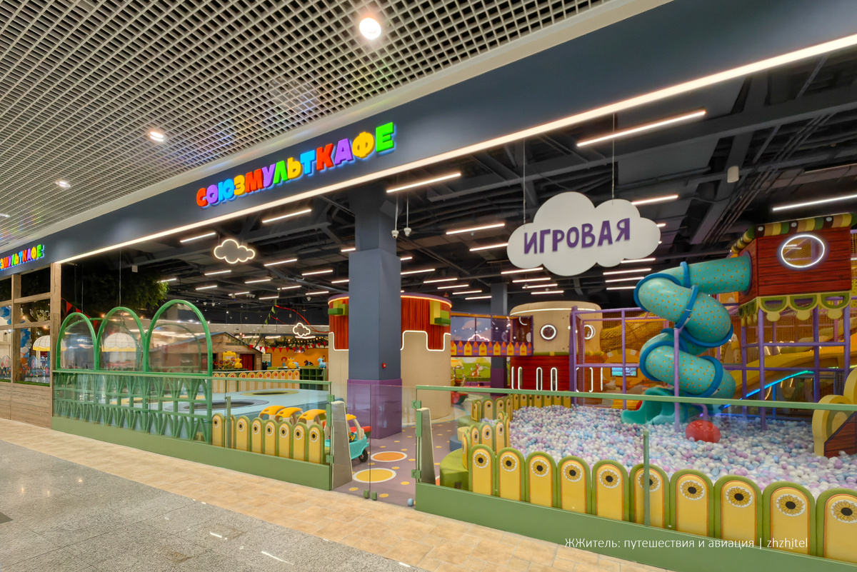 Размеры кафе впечатляют