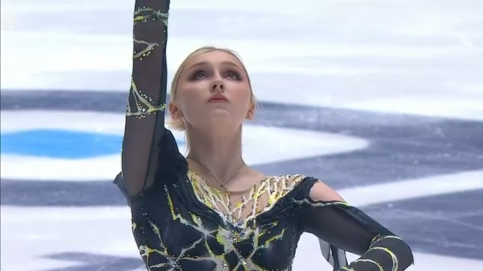    Софья Муравьева. Фото: стоп-кадр прямого эфира «Первого канала»