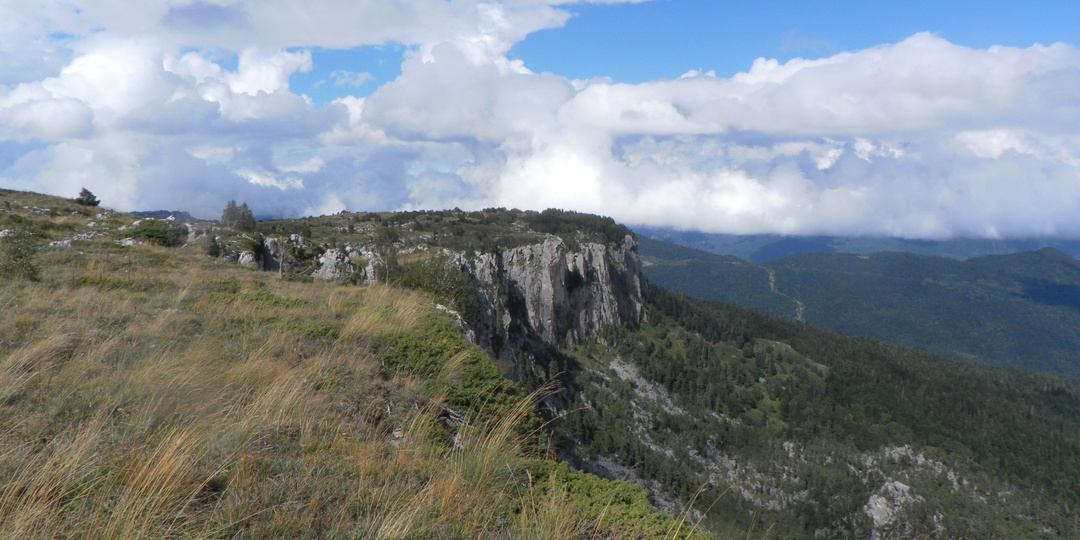Каменное море на плато Лаго-Наки.