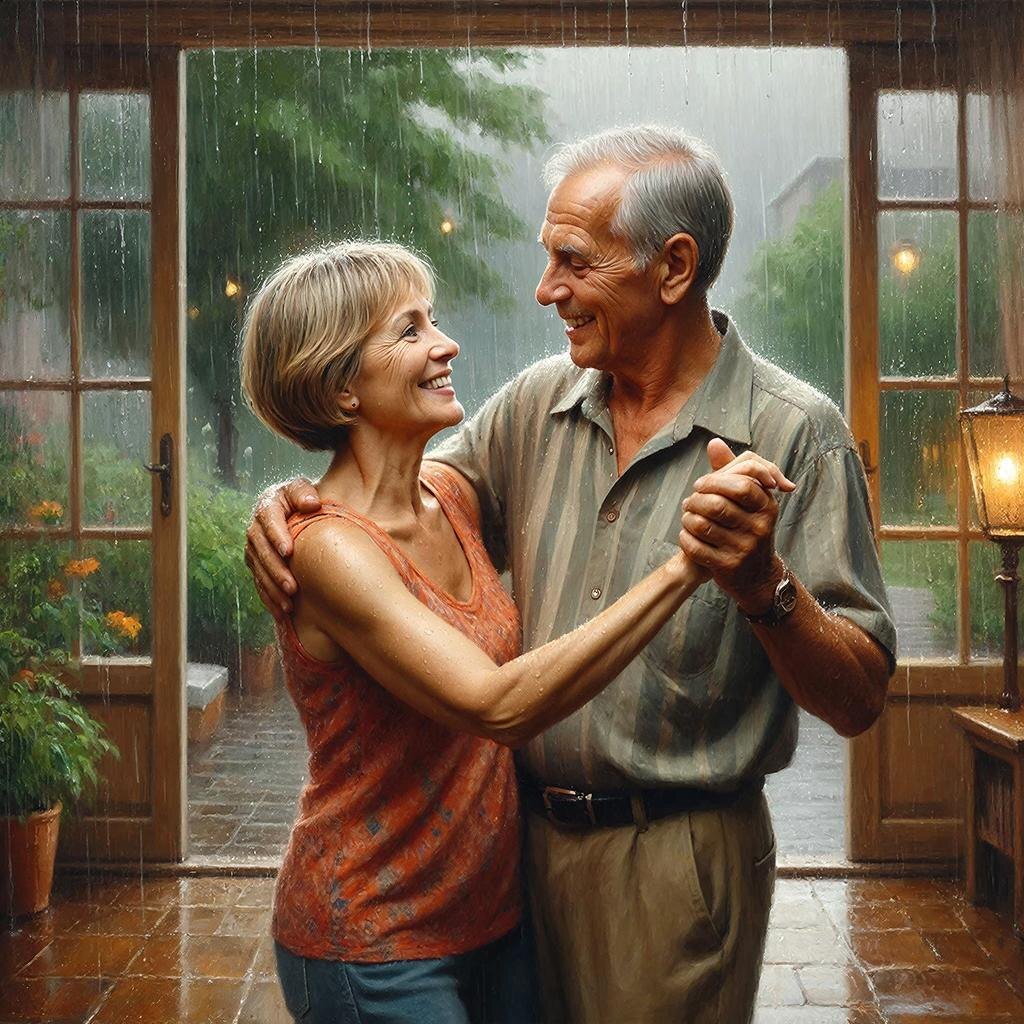 GigaChat.Дождь  вдвоем.