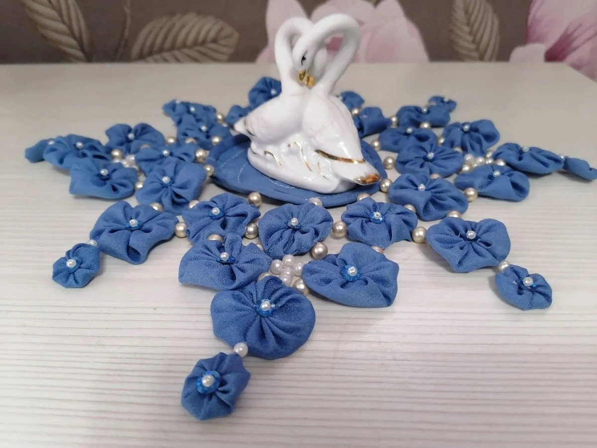 Салфетка снежинка.