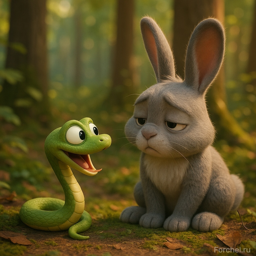 Болтливая змейка