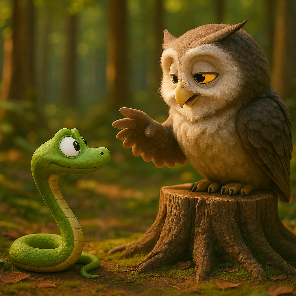 Мудрый филин