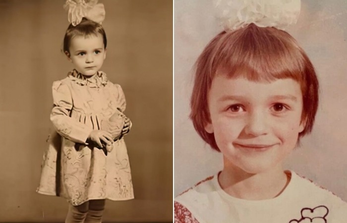 Певица Слава в детстве.