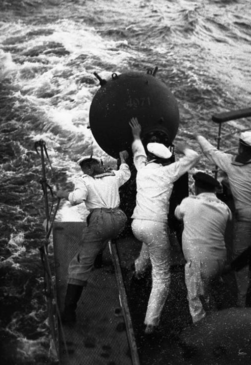 Постановка мин с минного заградителя "Ханзештадт Данциг", 1939 год