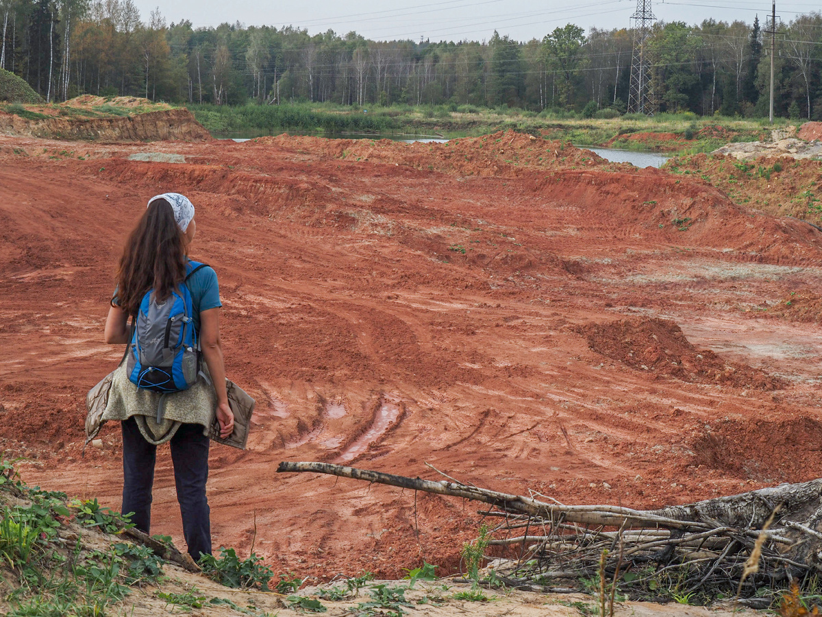 На Гжельских карьерах. Фото Павел Каманин