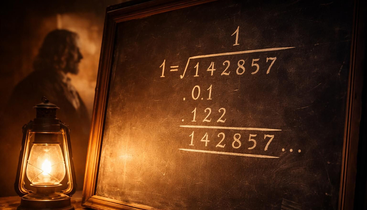 Деление единицы на семь рождает бесконечный ряд 0,142857 142857… – и если выписать эти шесть цифр как самостоятельное число, начнётся настоящее волшебство, ведь при умножении на 2, 3, 4, 5 и 6 цифры просто переставляются по кругу.