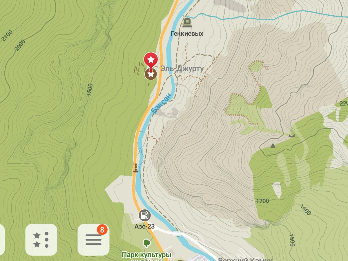 Склеп на карте