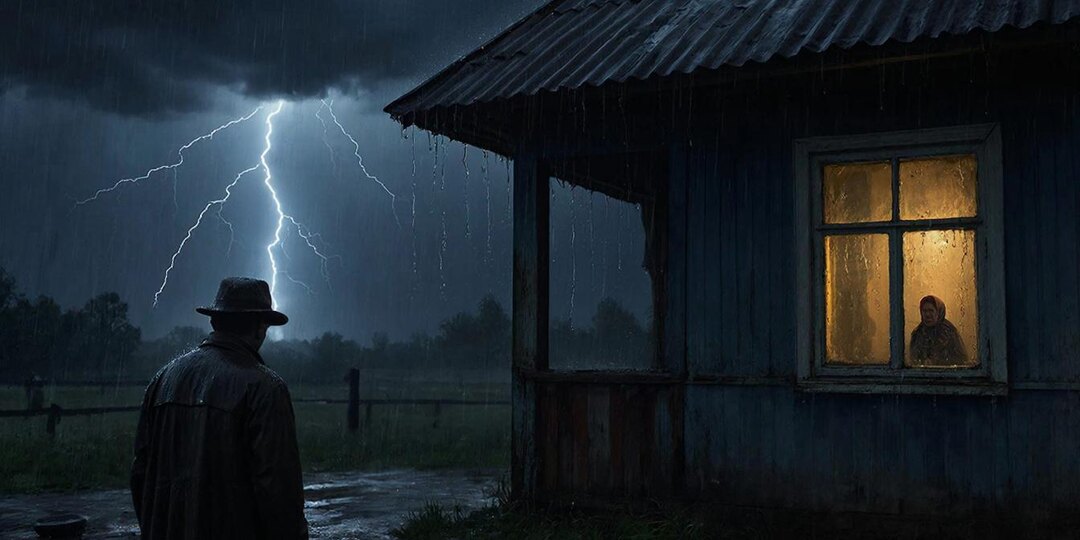 Ночью в дверь моей дачи постучал незнакомец. Он сказал лишь одну фразу, от которой у меня подкосились ноги: "Мама, это я..."