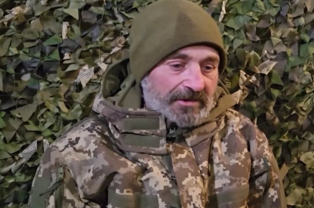    Пленный из ВСУ: командиры не эвакуирует раненых и погибших в Красноармейске