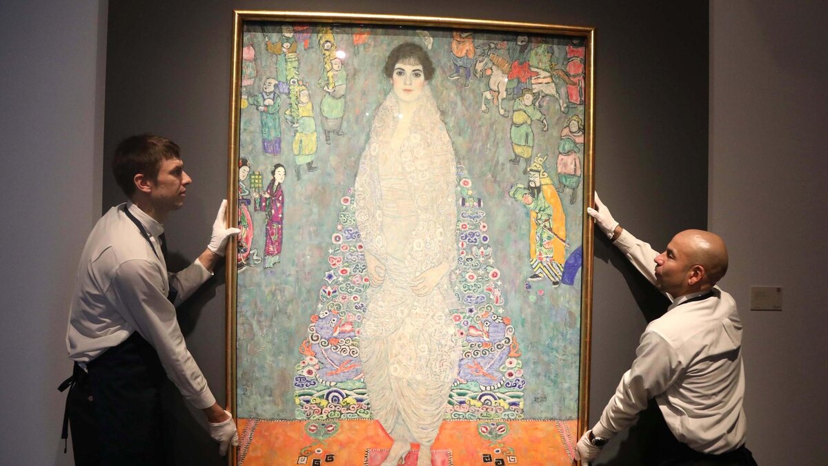 «Портрет Элизабет Ледерер» Густава Климта. 1914-1916