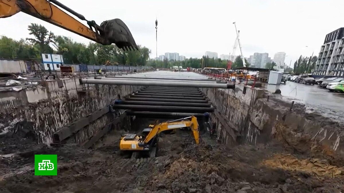    На Бирюлёвской линии метро завершили проходку тоннеля под Москвой-рекой