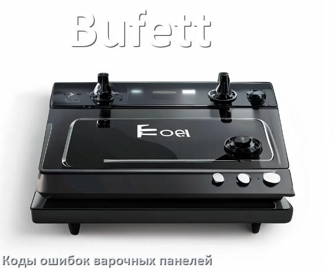 
Варочная панель Bufett ошибки коды что означает E8, E6, Lo, E9, F5, Er22