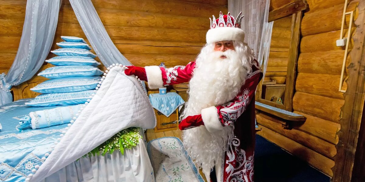 В усадьбе Деда Мороза в Великом Устюге