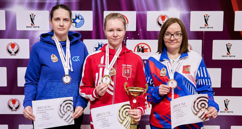    Жительница Вологодской области завоевала бронзу Кубка России по пулевой стрельбе