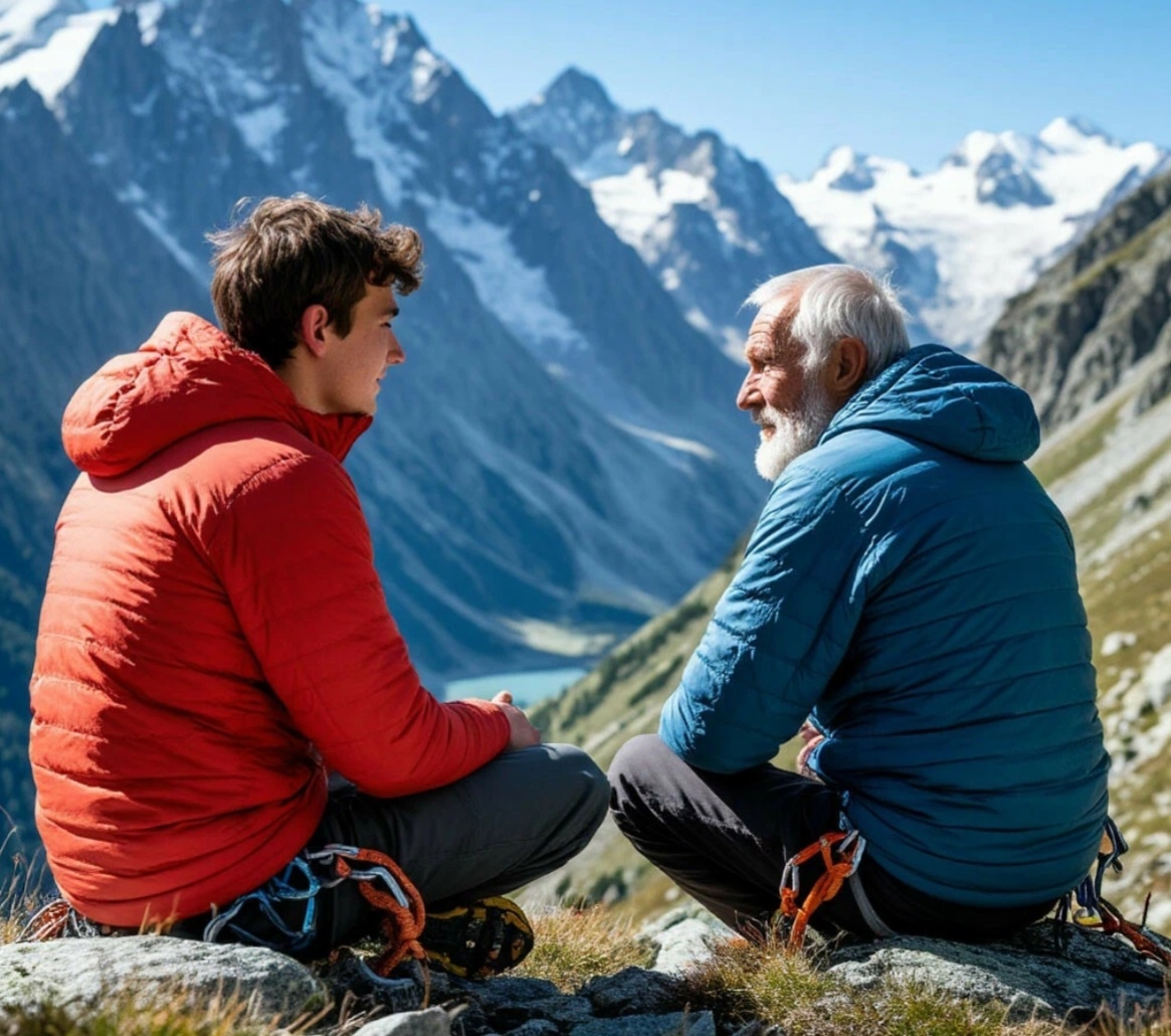 Старый проводник рассказывает романтическую легенду об Айше