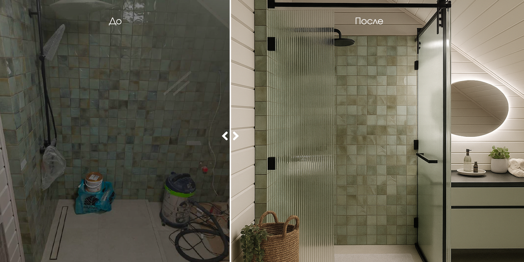 До и после: преображение ванной