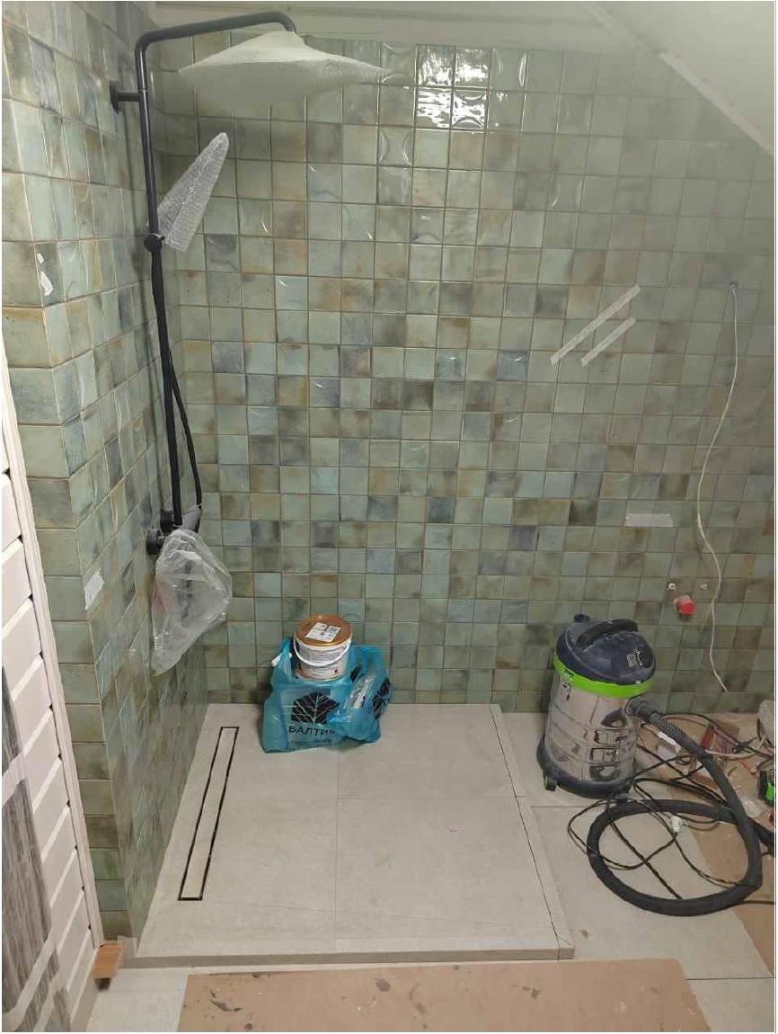 Ванная до установки