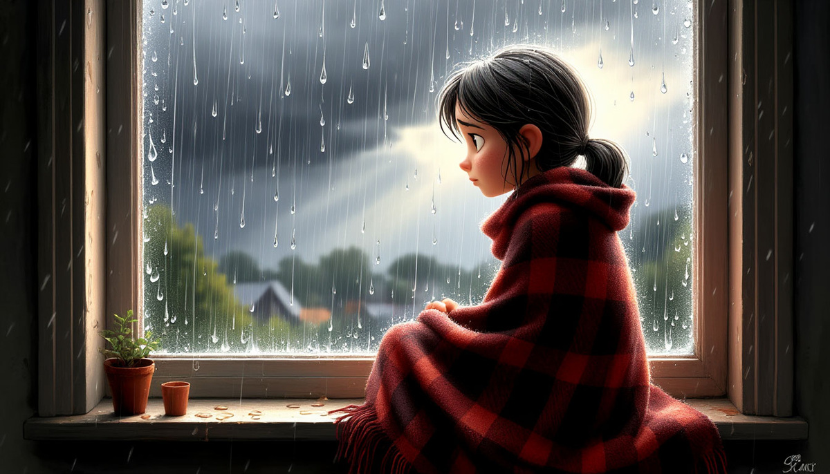 Книга "Сто вечеров с папой". «Вечер шестой. Грусть без причины — это просто тучка, которая проплывает по небу моей души. Не нужно гнать ее. Нужно просто укутаться в плед, выпить чаю и подождать, пока она сама проплывет дальше. А за ней всегда прячется солнце».