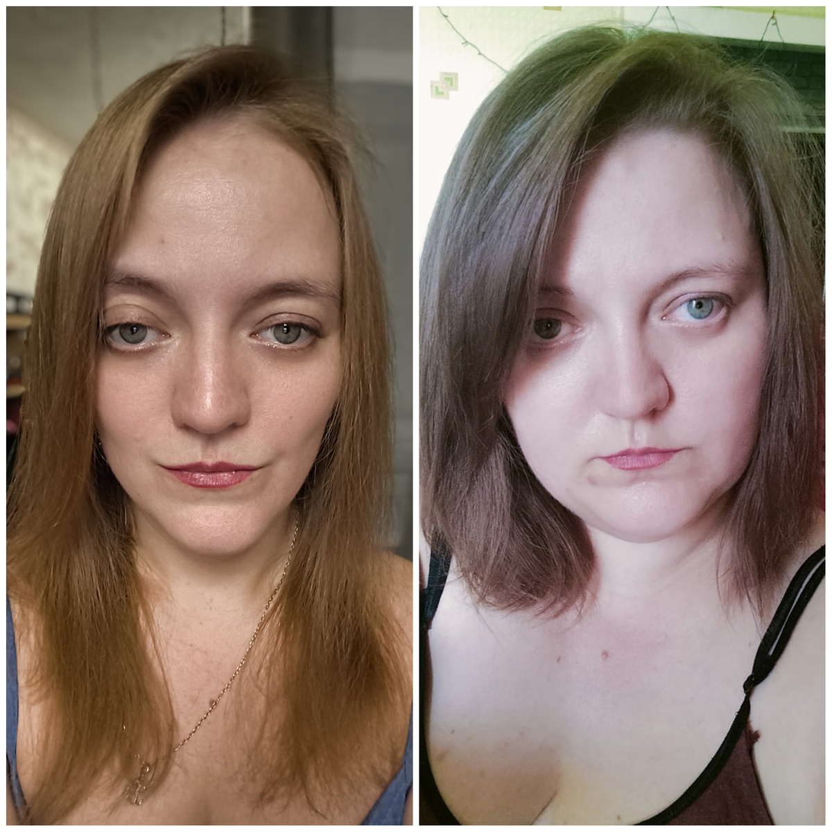 Щеки крали у меня глаза и губы)