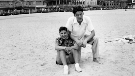 Нэнси Барбато и Фрэнк Синатра