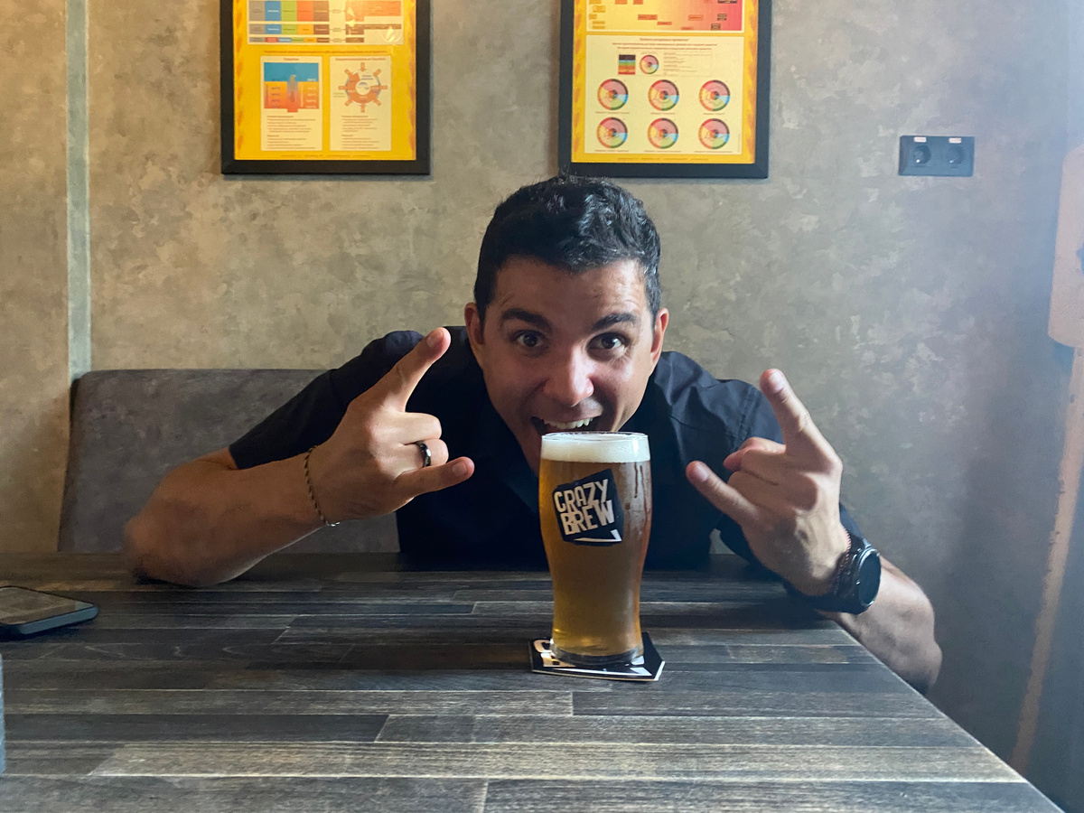 Я у себя в баре CRAZY BREW BAR NT в Нижнем Тагиле