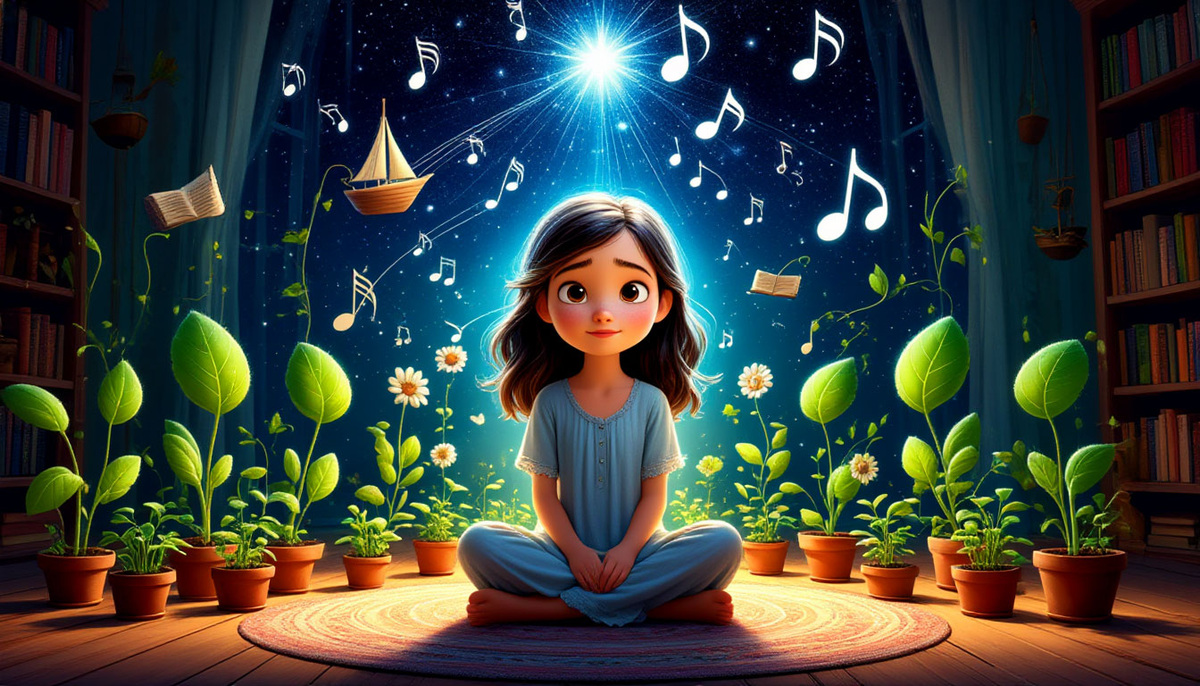 Книга "Сто вечеров с папой". «Вечер восьмой. Мое сердце — сад, а мечты — семена. Я буду садовником своих желаний».