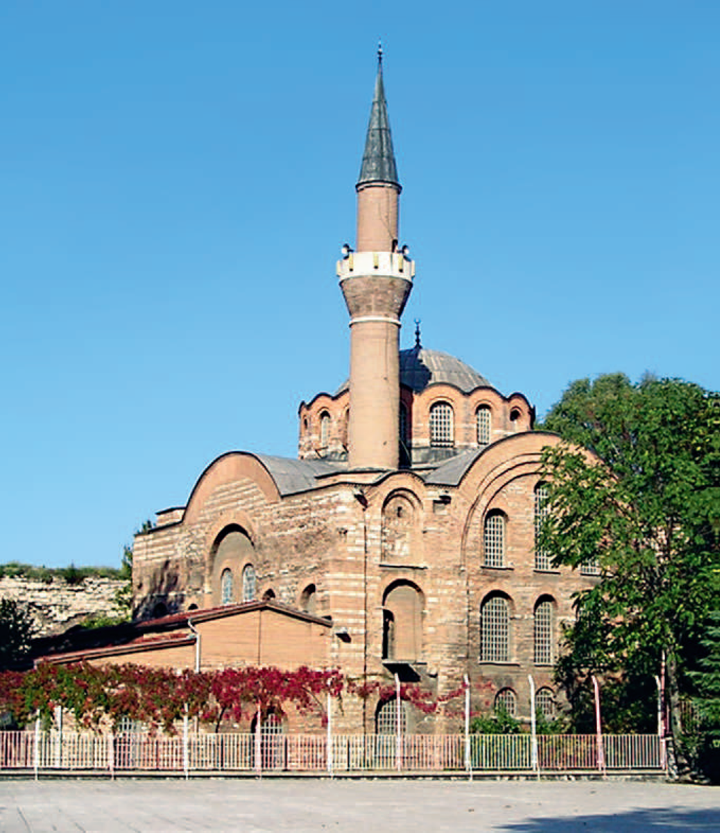 Кафоликон монастыря Панагии Кириотиссы(Календерихане-джами). Фотография. 2014 г. Фото: В. Е. Сусленков