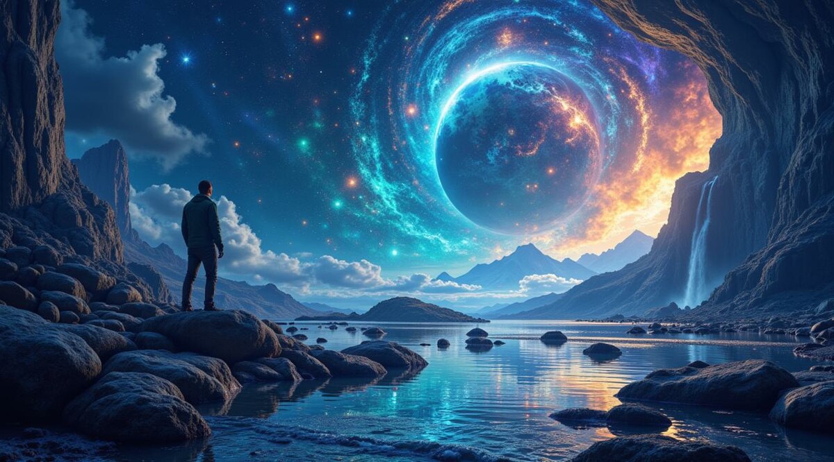 Изображение автора. Земля как космический зоопарк