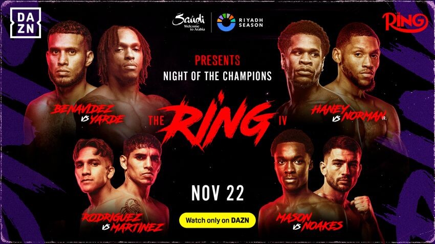 Бокс прямая трансляция Дэвид Бенавидес – Энтони Ярд 22 ноября