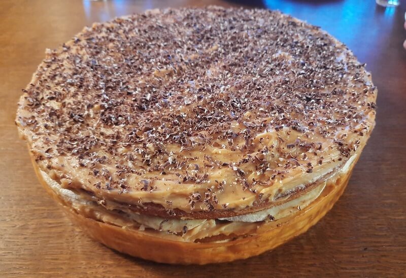 Торт с бананами и сгущенкой