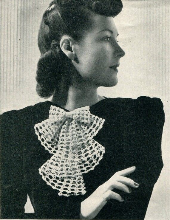 Ажурный воротничок. Фото из интернета
