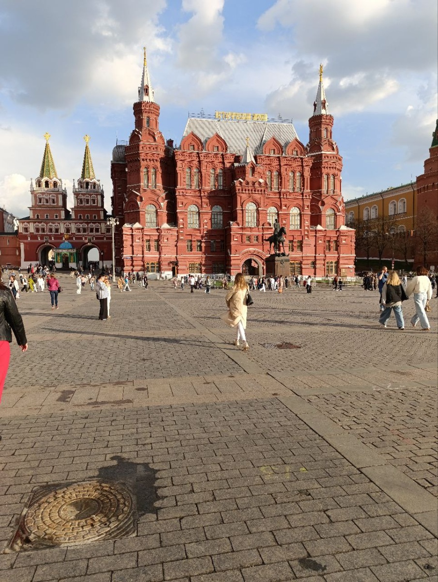 Государственный исторический музей (ГИМ) на Красной площади в Москве