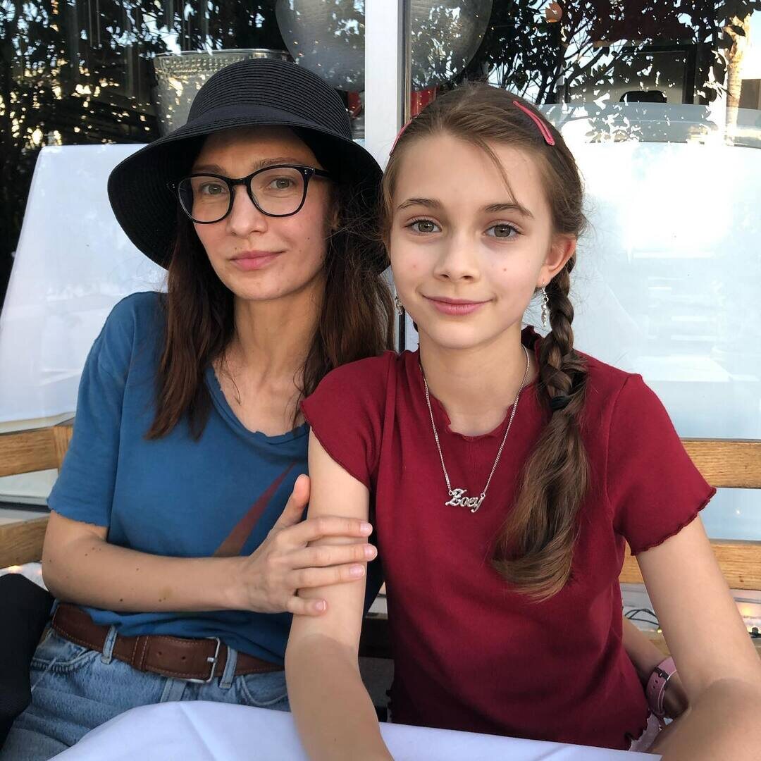 Евгения Брик с дочерью. Фото: ВокругТВ