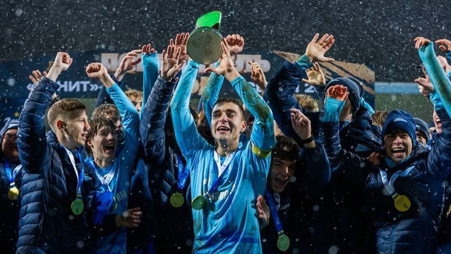    "Зенит-М" завоевали первое золото Автор фото: "Газпром"-Академия ФК "Зенит"