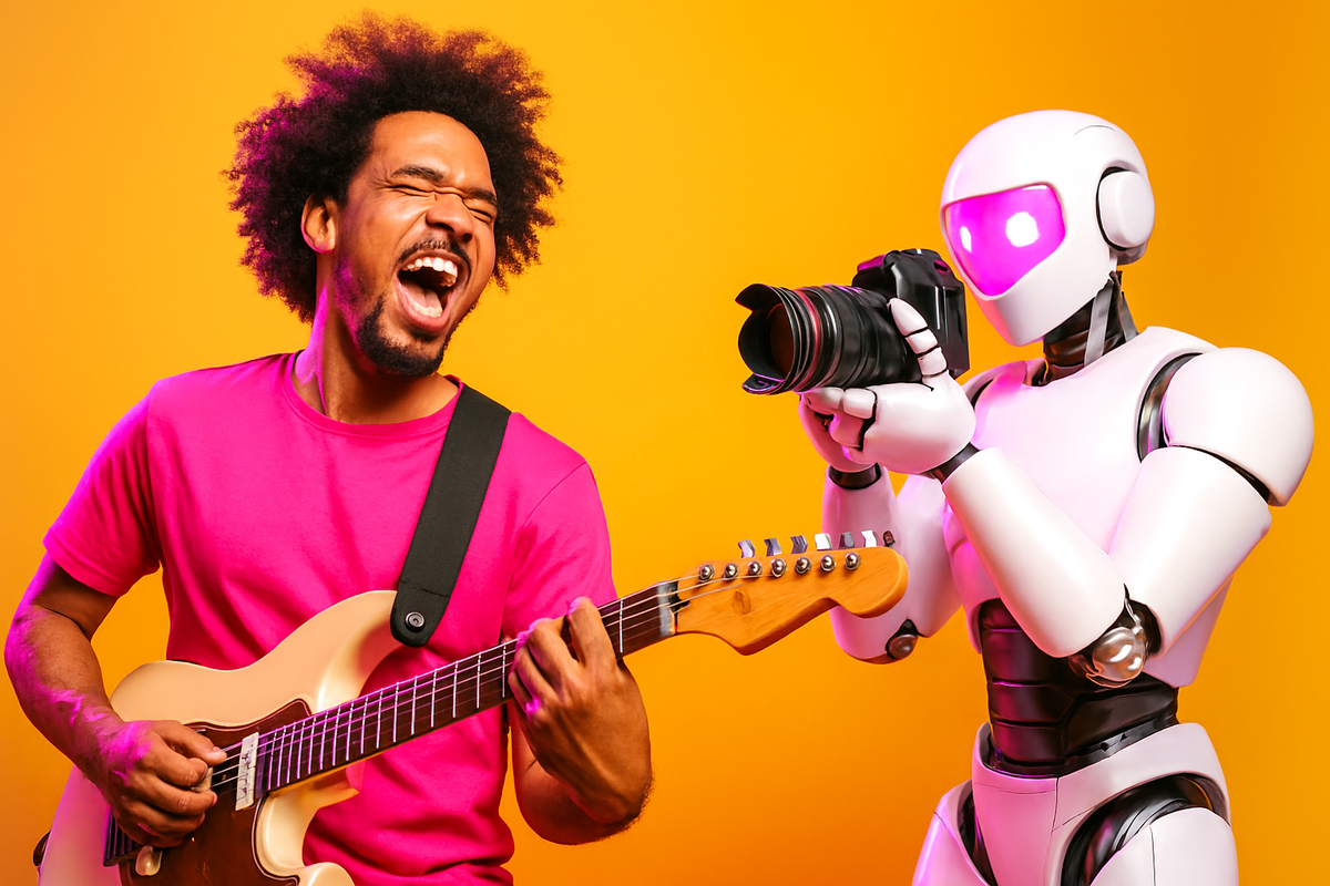 Через 10 лет музыканты не смогут позволить себе живого фотографа