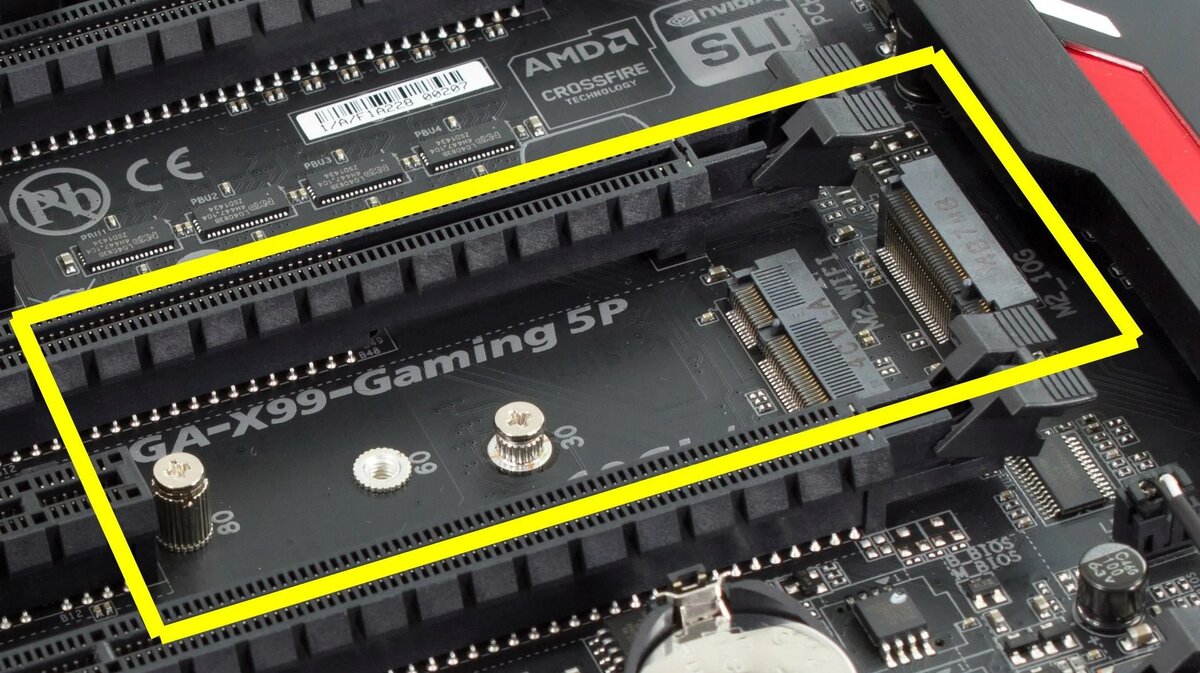 Cлот м2 на материнской плате как выглядит