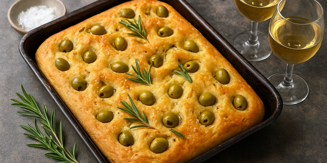 Фокачча с оливками: хлеб, который всегда впечатляет