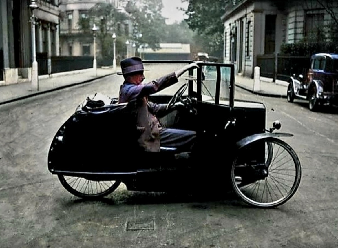 Веломобиль начала 20 века