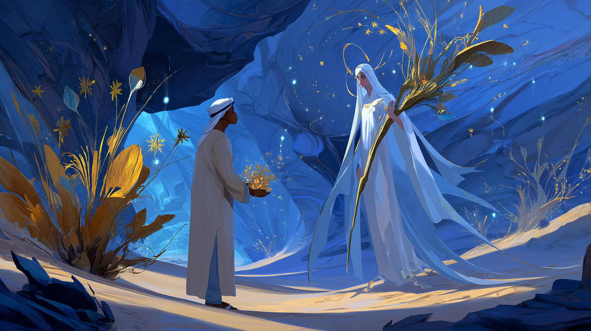 Как Луна-Матерь подарила людям мансаф