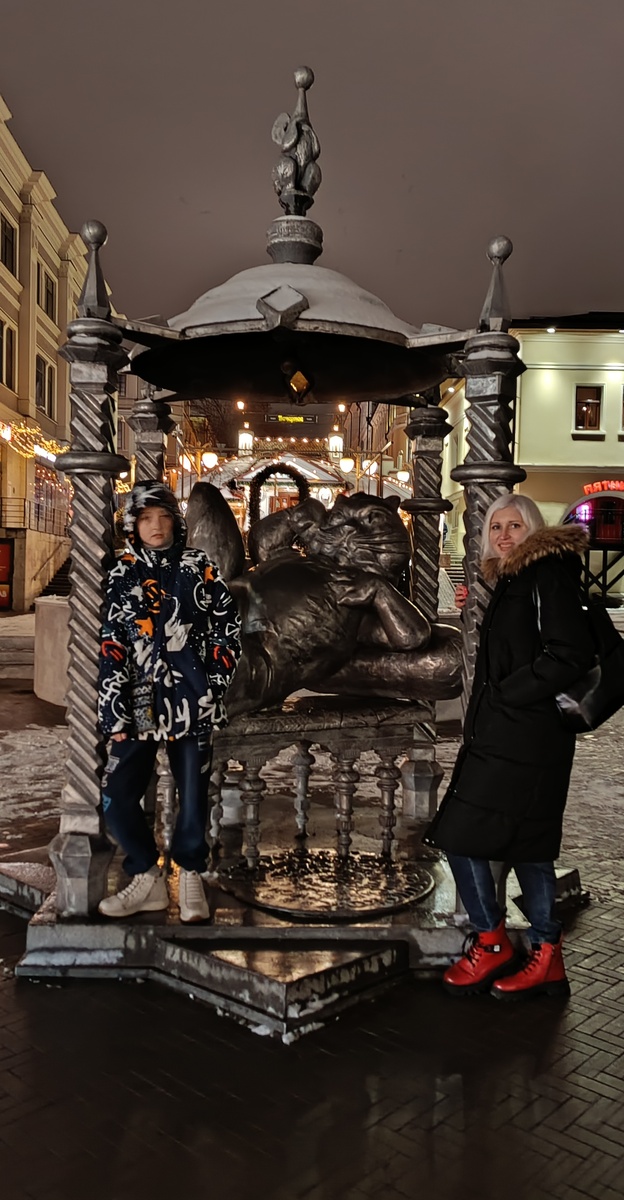С сыном в Казани в 2024 г